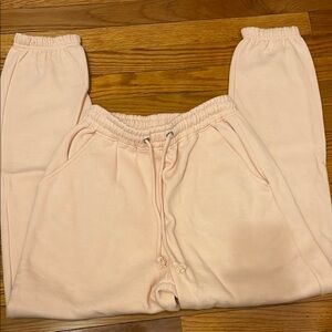 Missguided Tall Pink Track Pants with Elastic Waistband